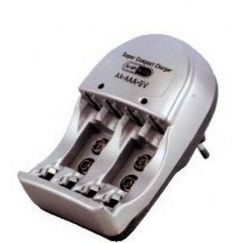 CARICABATTERIE x 2PZ 9V 4PZ AA/AAA NI-MH (38013005)