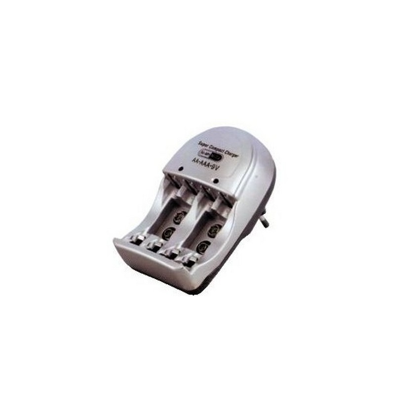 CARICABATTERIE x 2PZ 9V 4PZ AA/AAA NI-MH (38013005)