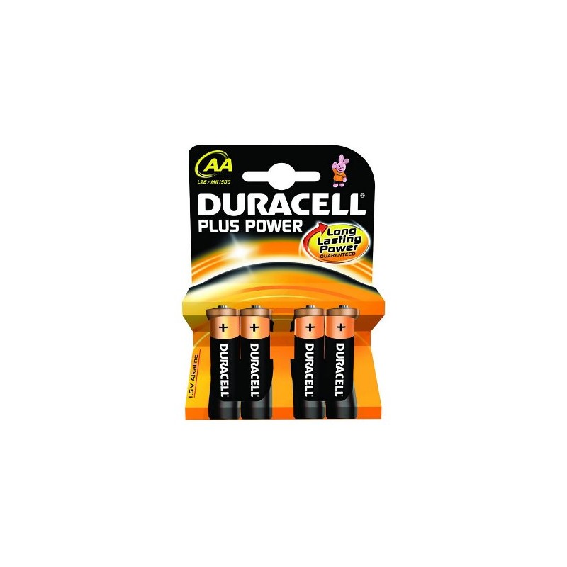 BATTERIE ALCALINE STILO PLUS AA CONF. 4PZ