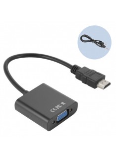 CONVERTITORE HDMI-VGA+OUT AU (15HI720)