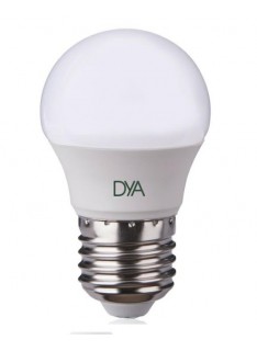 LAMPADA LED SFERA E27 6W LUCE CALDA 3000K (DYA-078)