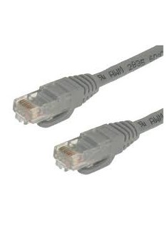 CAVO DI RETE DRITTO UTP CAT.5E 1 MT (CV-PU5CCP-010-GR)