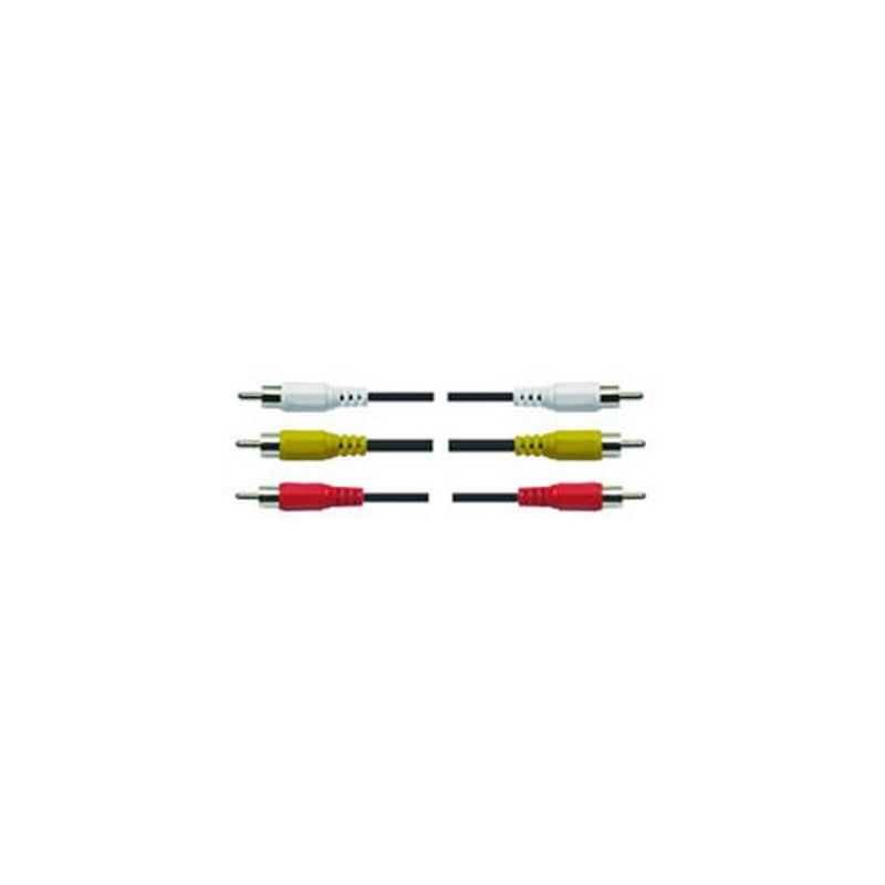 CAVO RCA 3 PLUG 3XRCA/3XRCA 3 MT (E10110)