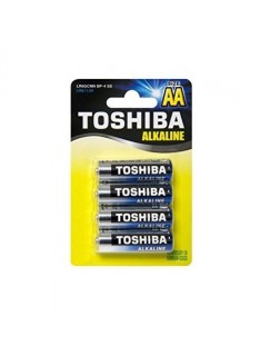 BATTERIE ALCALINE STILO LR6 AA CONF.4 PZ (TOS6)