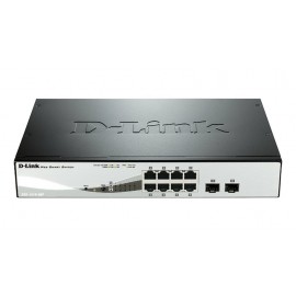 SWITCH RETE 8 PORTE SMART 10/100/1000 DGS-1210-08P POE