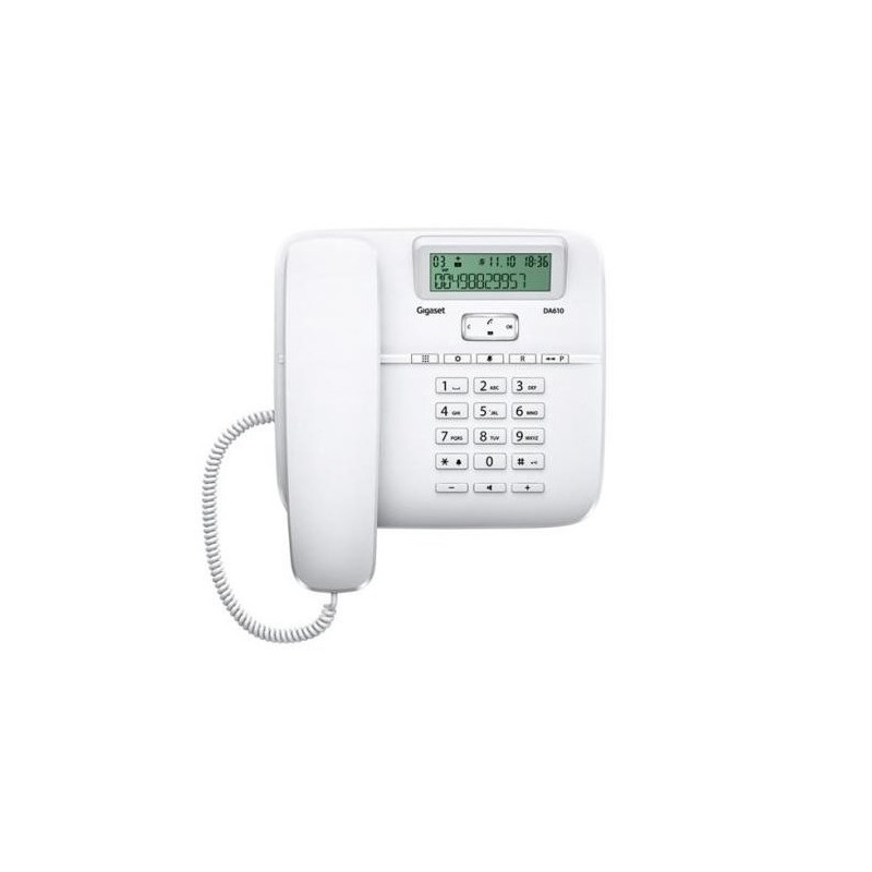 TELEFONO FISSO GIGASET DA610 BIANCO