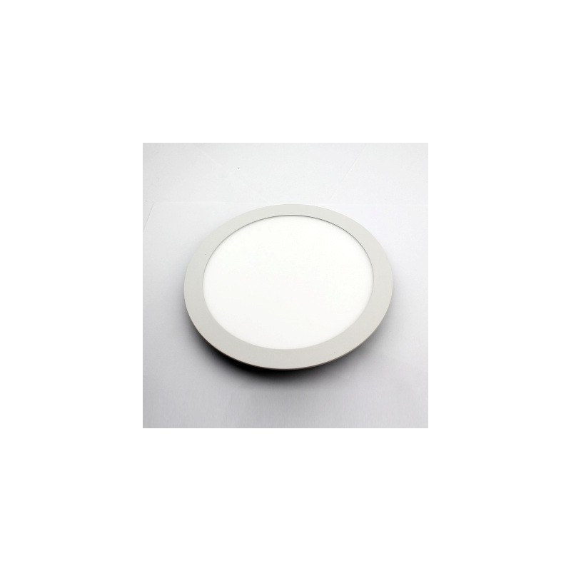 PANNELLO A LED 18W CORNICE TONDA ESTERNA LUCE FREDDA