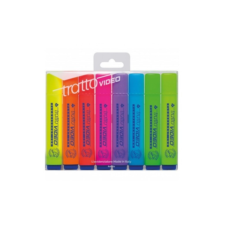 EVIDENZIATORE MULTICOLORE (8 PEZZI) (F8302)