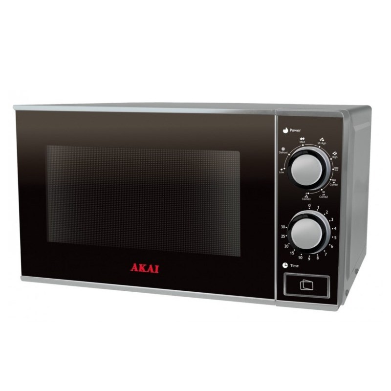 FORNO A MICROONDE AKMW230 23L SILVER