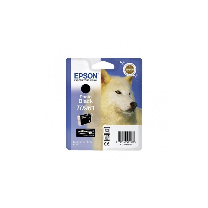 CARTUCCIA ORIGINALE T0961 (C13T09614010) NERA