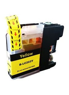 CARTUCCIA COMPATIBILE BROTHER LC223-Y GIALLA