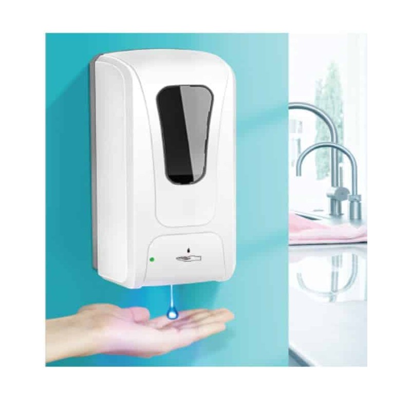 DISPENSER EROGATORE AUTOMATICO GEL CON STERILIZZATORE UV