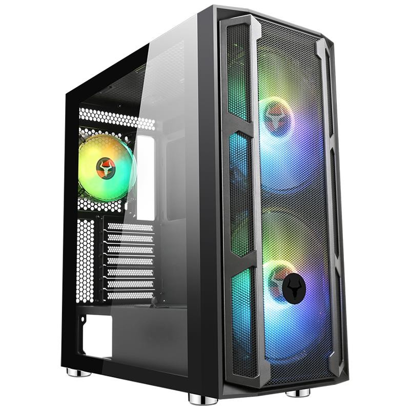 CASE GAMING MAJES 20 MESH ITGCAMAJ20M - NO ALIMENTATORE - NERO