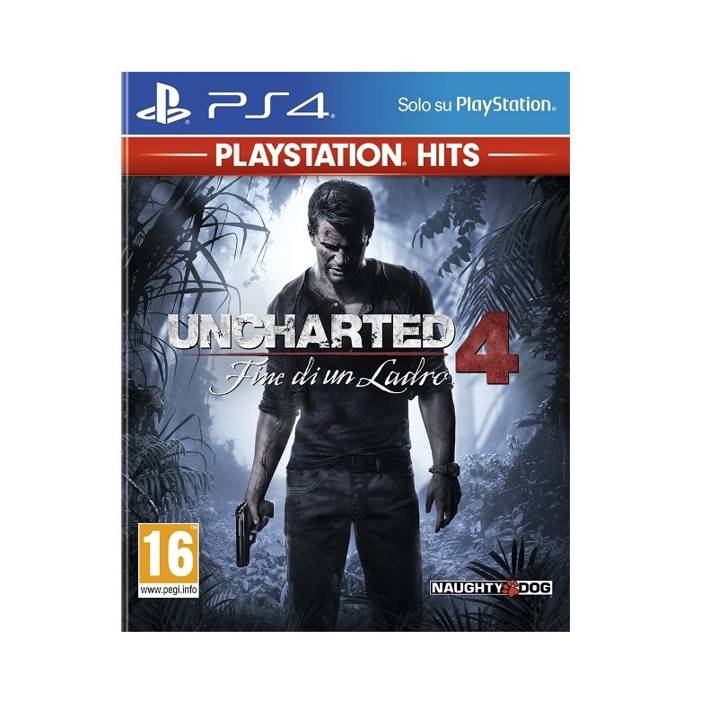 VIDEOGIOCO UNCHARTED 4: FINE DI UN LADRO - PER PS4