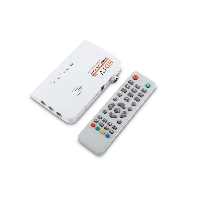 DECODER DIGITALE TERRESTRE DVB-T2 RICEVITORE BOX HDMI AV 1080P USB
