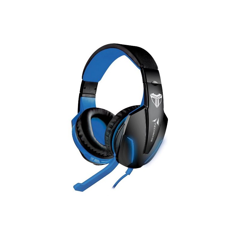 CUFFIE MICROFONO BLU (TM-FL1-BL) GAMING