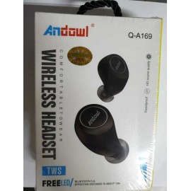 AURICOLARI BTH Q-A169 TWS BLUETOOTH NERO
