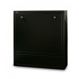 ARMADIO RACK SECURITY A PARETE DOPPIA SERRATURA 600X550X120 (AP9004MA12X1S)