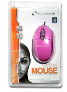 MOUSE TM-2023-PURPLE VIOLA USB