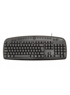 TASTIERA KB-3105U USB MULTIMEDIALE NERA