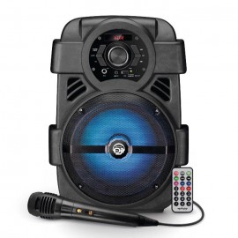 CASSA AUDIO AMPLIFICATO SMART SONIC 08 400 WATT CON MICROFONO