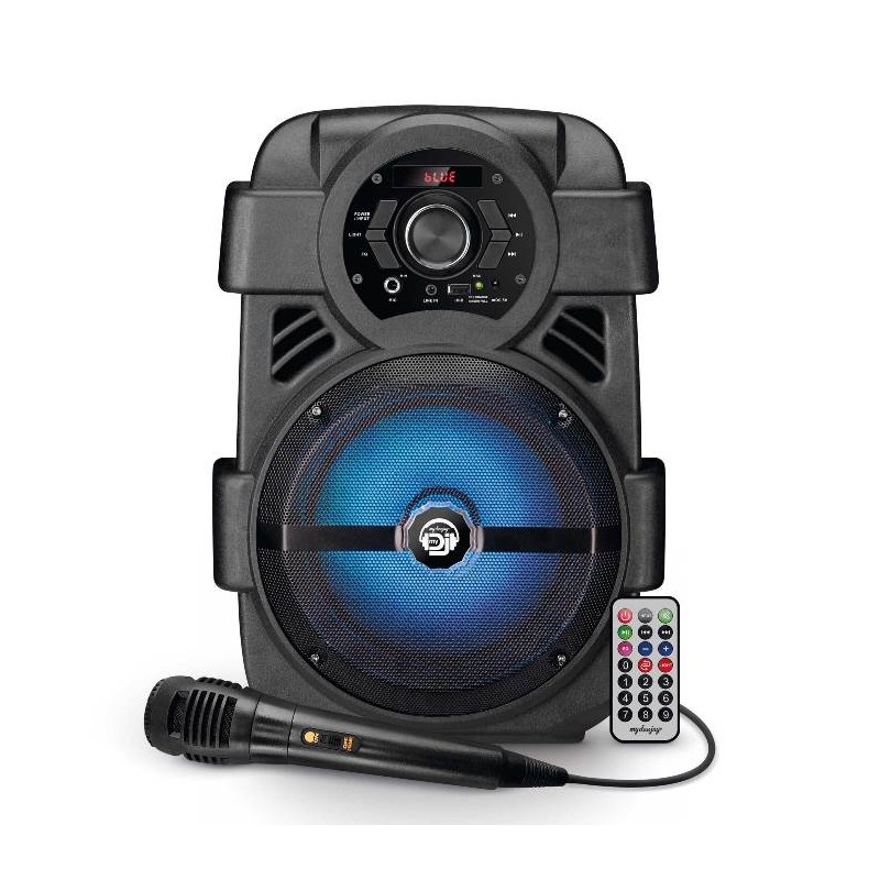 CASSA AUDIO AMPLIFICATO SMART SONIC 08 400 WATT CON MICROFONO