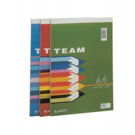 BLOCK NOTES A4 TEAM 21x29 (CONF. 10 PZ)