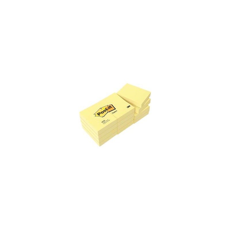POST-IT GIALLO 38X50 ECO (36 PEZZI)