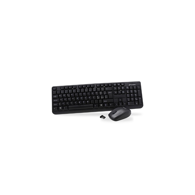 KIT TASTIERA E MOUSE TM-PKF938WL-KIT WIRELESS NERA