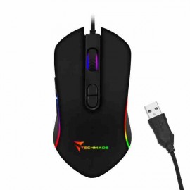MOUSE GAMING TM-PG-64 USB RED LIGHT