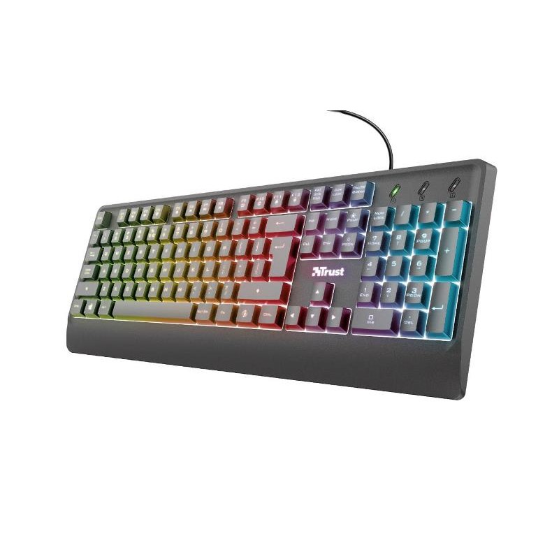 TASTIERA ZIVA GAMING RAIMBOW LED (24100) RETROILLUMINATA NERA
