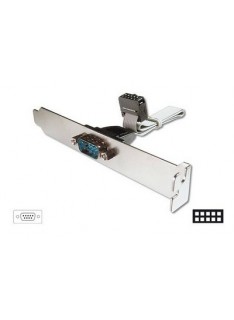 CAVO CON STAFFA METALLICA INT/EST SERIALE RS232 (AK575)