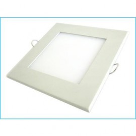 PANNELLO A LED 12W QUADRATO CORNICE BIANCA (AS-PANEL12W-Q)