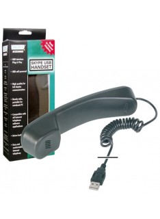 CORNETTA TELEFONICA USB X USO VOIP E SKYPE (DA-70772)