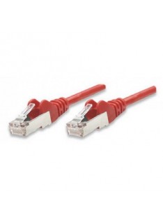 CAVO DI RETE DRITTO NON SCHERMATO T.5E 0,5 MT COLORE ROSSO