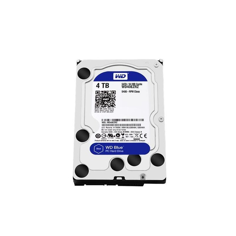 HARD DISK BLUE 4 TB SATA 3 3.5" (WD40EZRZ)