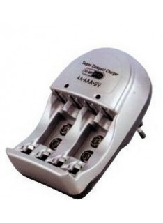 CARICABATTERIE x 2PZ 9V 4PZ AA/AAA NI-MH (38013005)