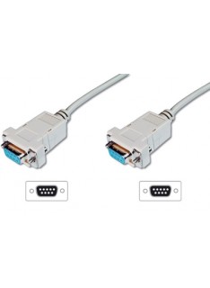 CAVO SERIALE NULL MODEM 9 POLI SUB-D F/F 2MT (LP120)