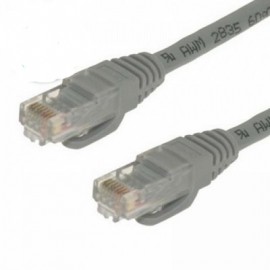 CAVO DI RETE DRITTO NON SCHERMATO CAT.5E 5 MT (CV-LAN-003) GRIGIO