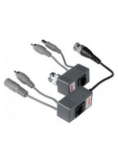 TRASM. VIDEO BALUN ALIM.+ AUDIO 300M RG45 (VS-VB-KS202-DCA)